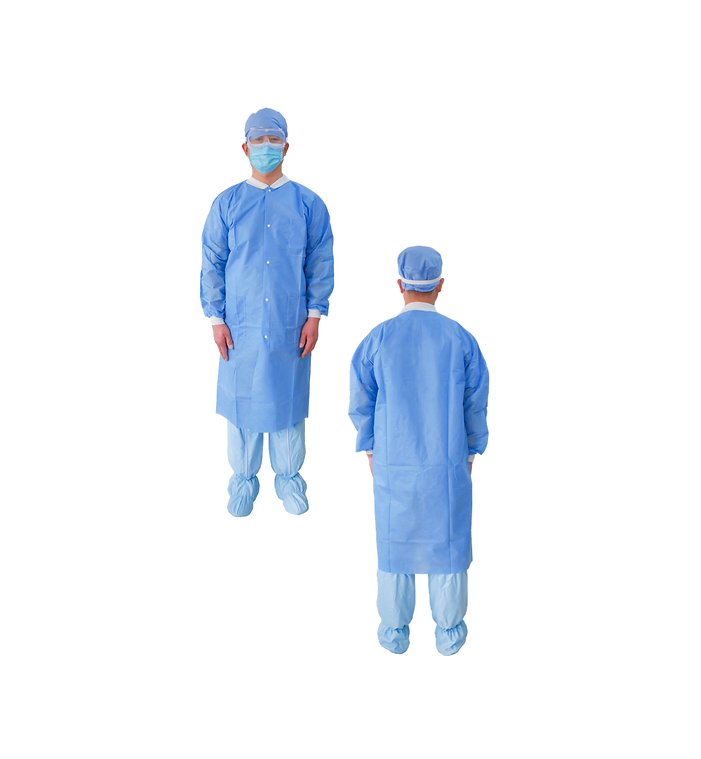 Disposable SMS Lab Coats, Case of 30