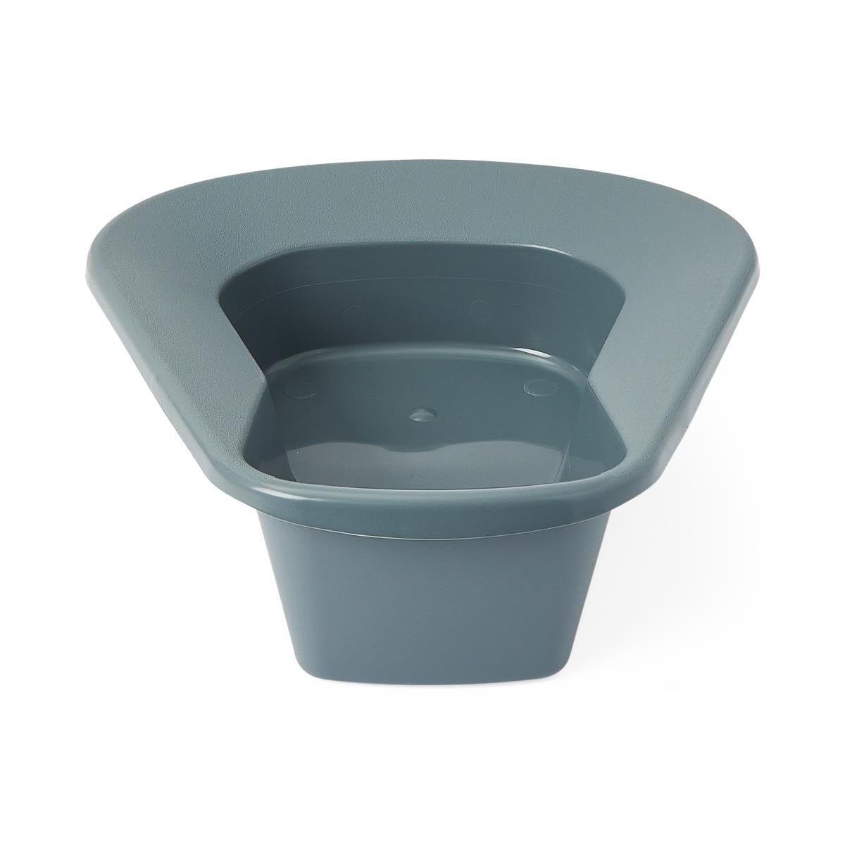 Medline Stack-A-Pan Stackable Bedpan, Graphite, 250 lb. Capacity , case of 50