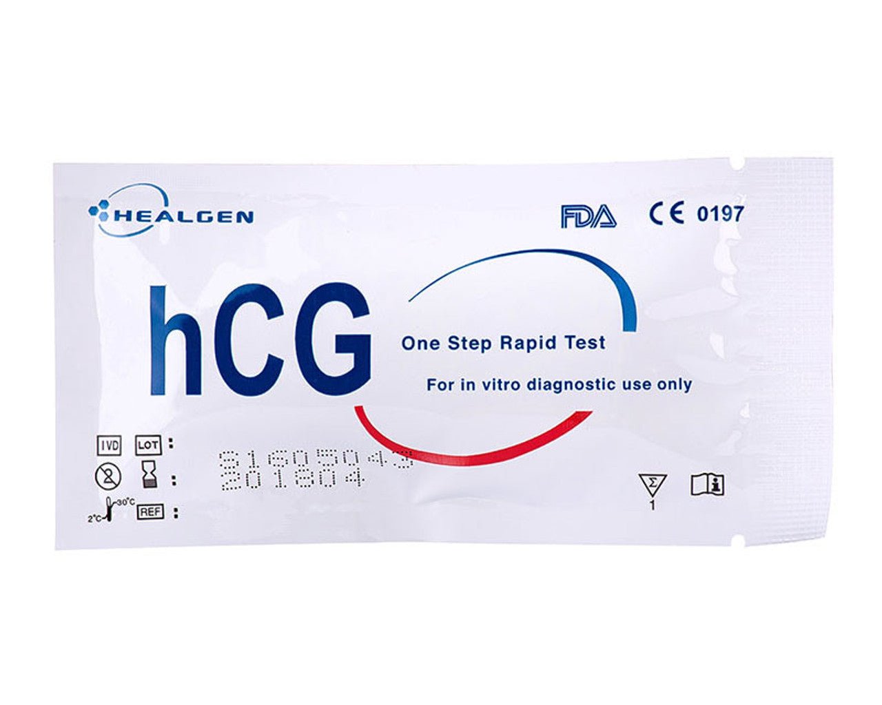 hCG Rapid Midstream Pregnancy Test – OTC, Case of 1000 Tests (50 Boxes x 20 Tests)