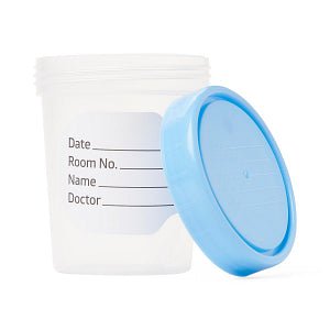 Medline Specimen Container with Sterile Fluid Pathway – 4.5 oz, case of 100
