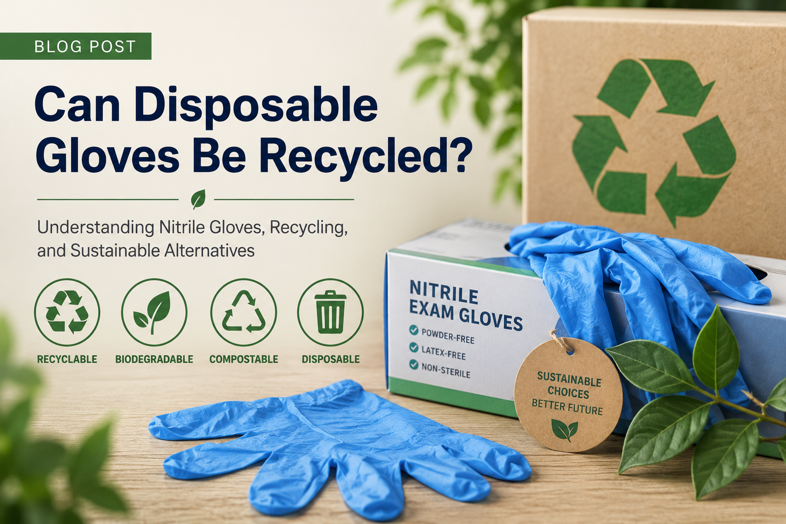 Can Disposable Gloves Be Recycled? Understanding Nitrile Gloves, Recycling, and Sustainable Alternatives