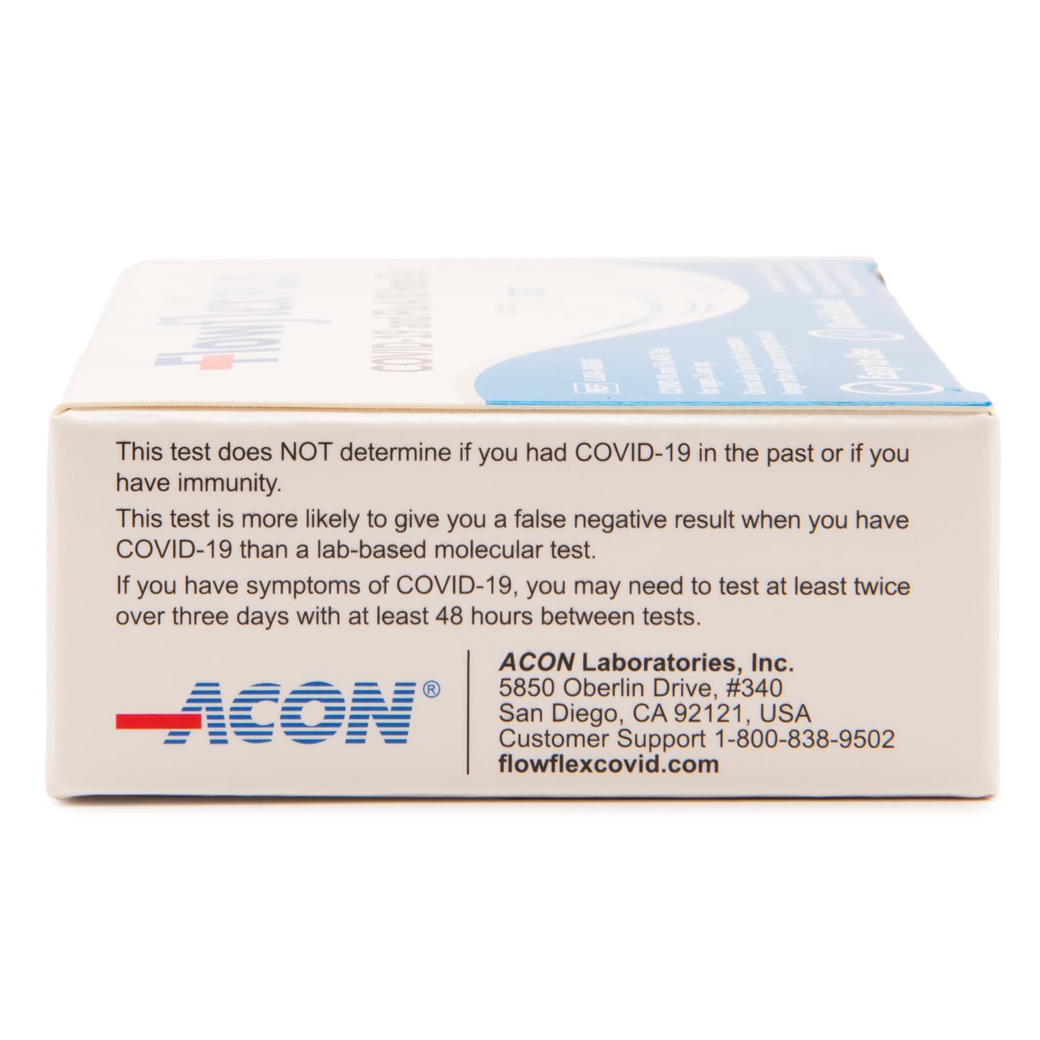 ACON Flowflex® PLUS COVID-19 and Flu A/B Home Test