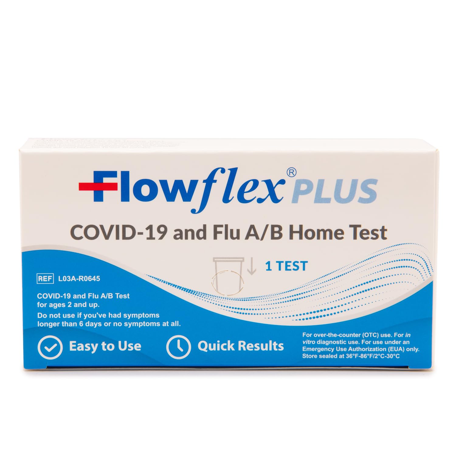 ACON Flowflex® PLUS COVID-19 and Flu A/B Home Test
