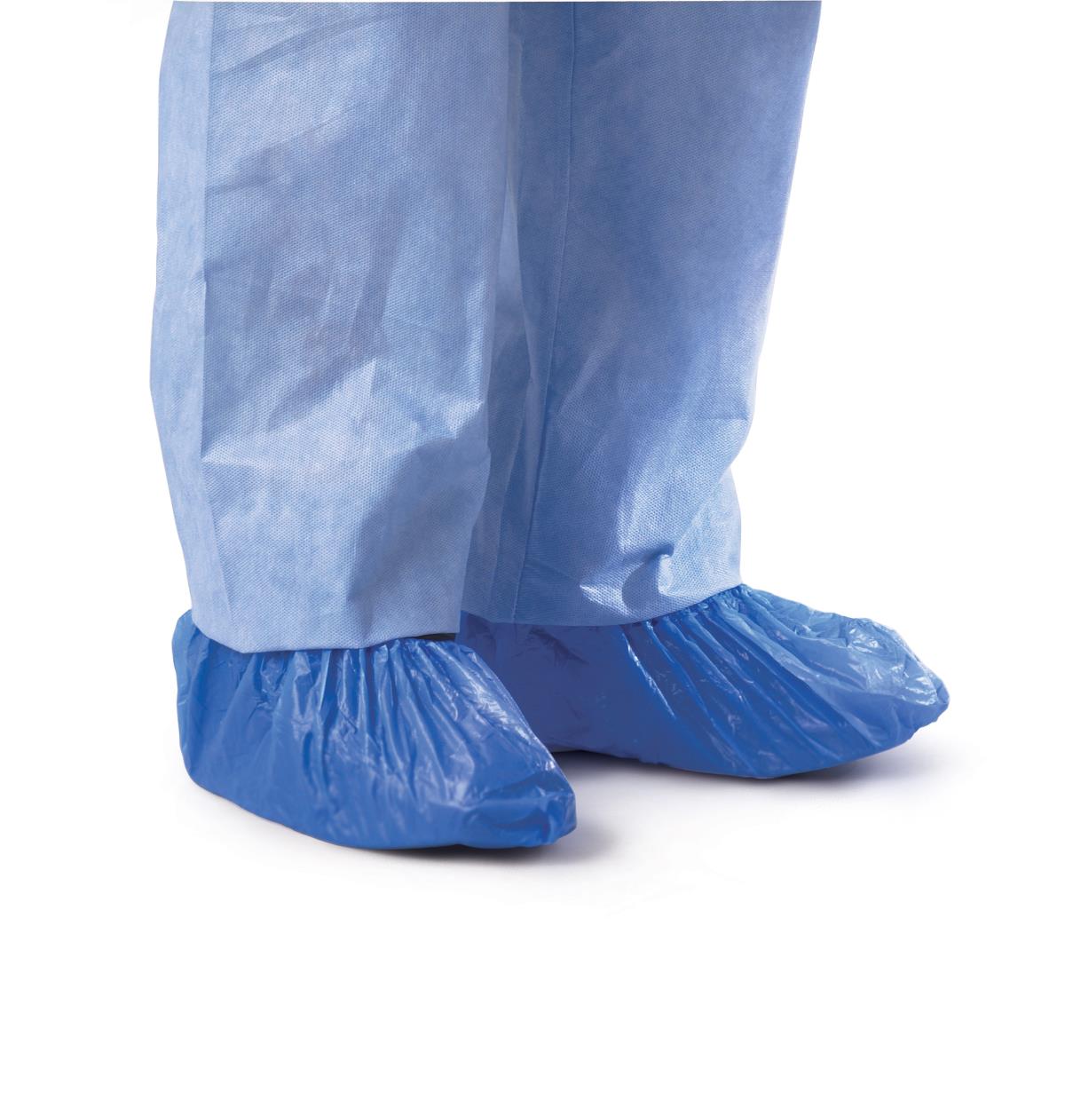 Medline Blue Disposable Shoe Covers – Case of 1000