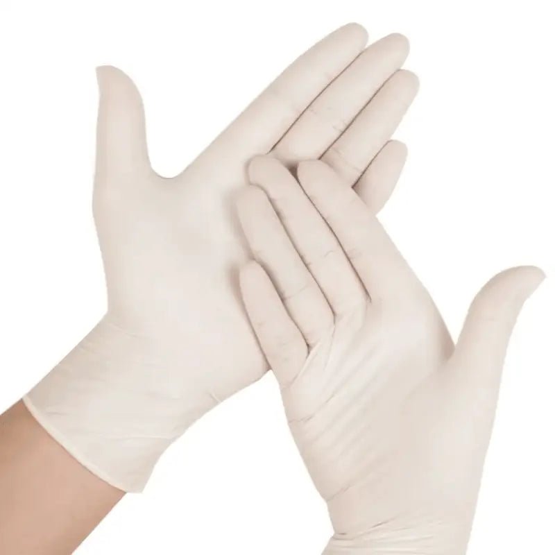 Shamrock 5 mil Latex Exam Disposable Glove, Case of 1000 Wholesale, Powder-Free, Full Textured, Medical & Food Safe - AP Medical Supply