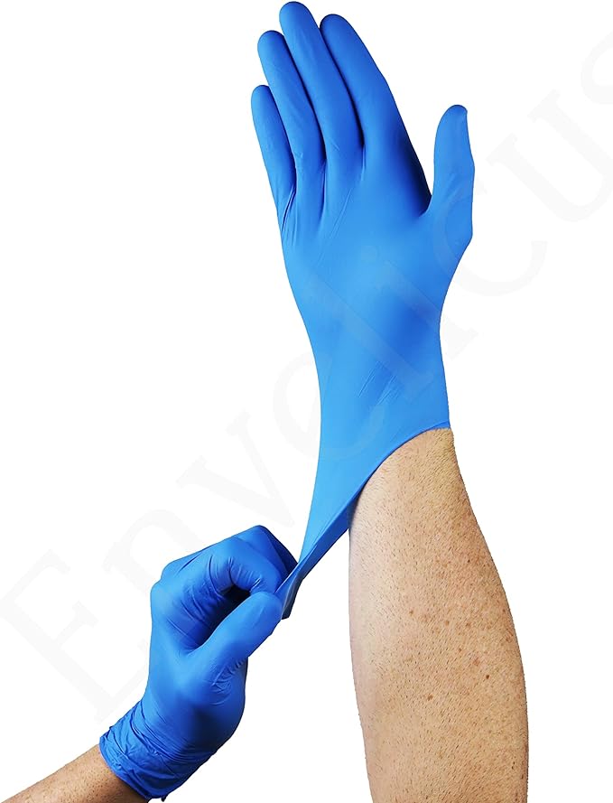 Supernova Blue 4 mil Nitrile Exam Glove, Case of 1000 (SPN4)