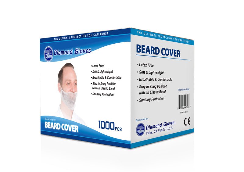 18" White Beard Covers