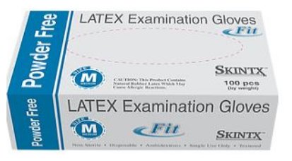 Skintex FIT 5 Mil Latex Examination Gloves