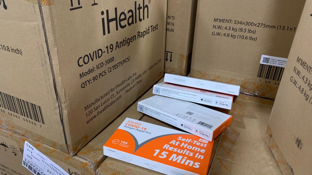 iHealth COVID-19 Antigen Home Test Kit - Case of 180 Tests - TK5