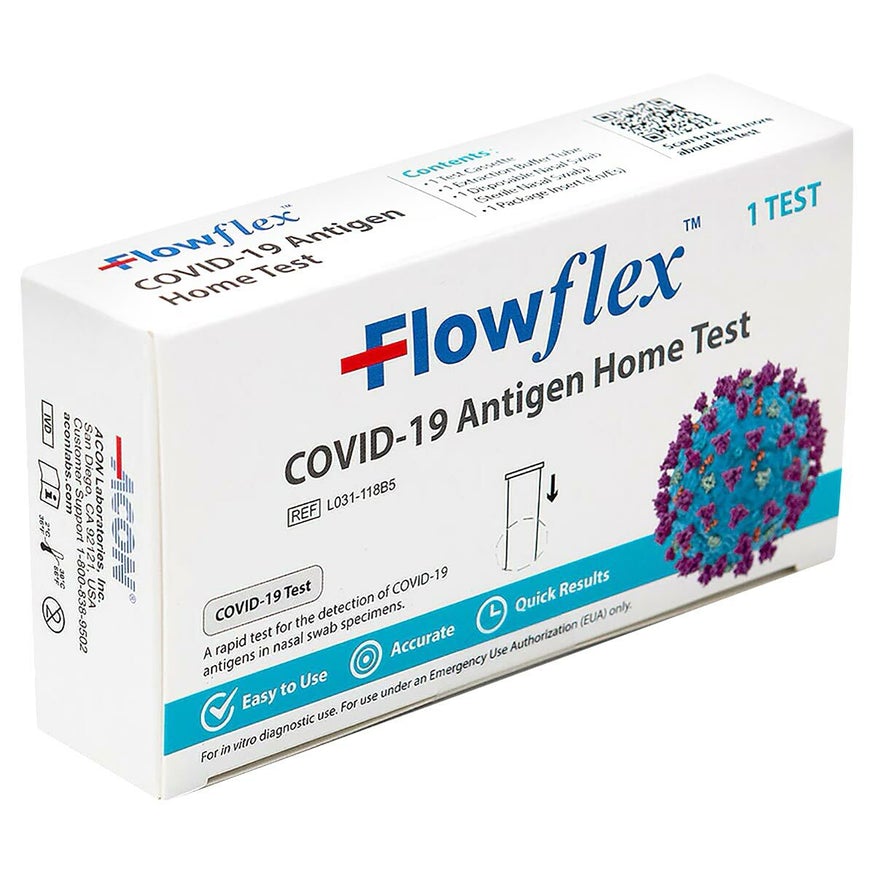 flow flex covid19 Antigen home test