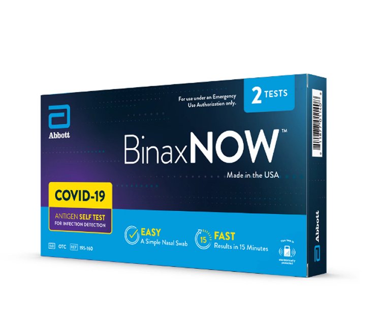 BinaxNOW COVID-19 Antigen Self Test Kit - TK-9