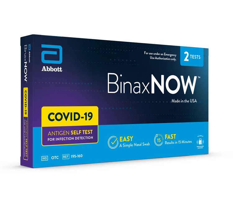 BinaxNOW COVID-19 Antigen Self Test Kit - TK-9