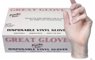 Great Glove 2.5 mil Vinyl Gloves