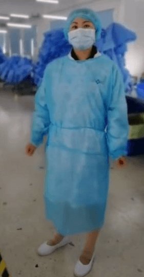 Disposable isolation gown, Level 1 (DG-5)