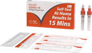 iHealth COVID-19 Antigen Home Test Kit - Case of 180 Tests - TK5